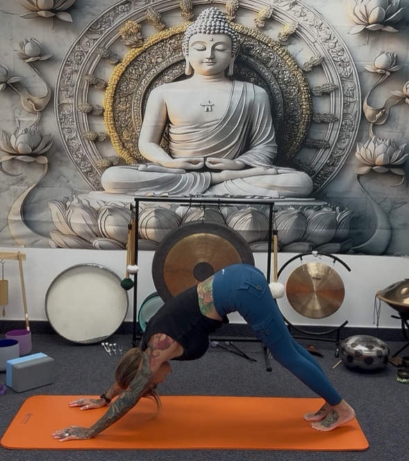 The yoga and Reiki studio at CJ's Reiki Room in Pahrump, Nevada